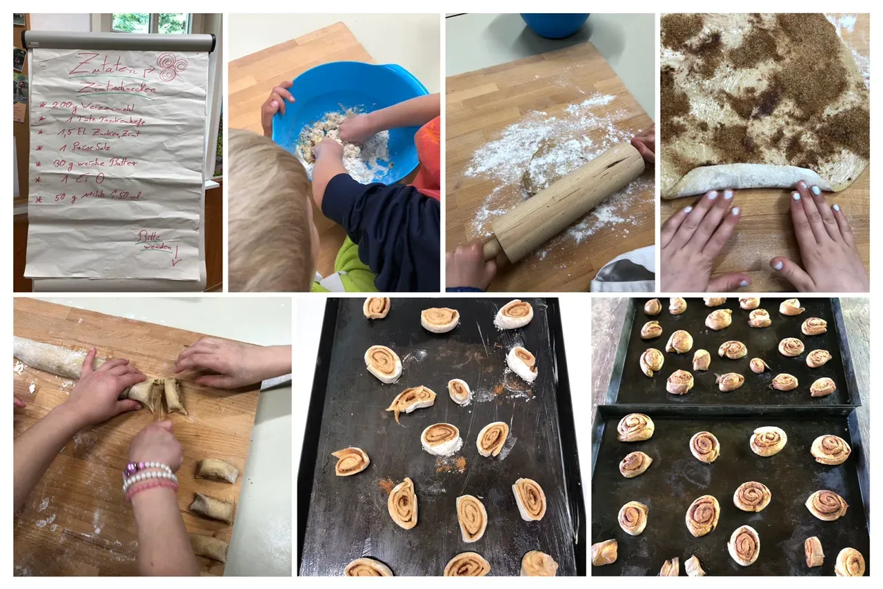 Zimt­schne­cken­ba­cken